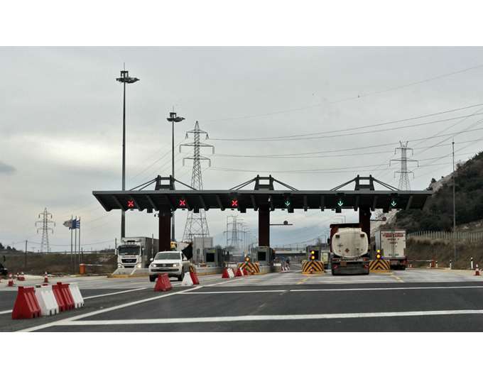 New toll station unit in Egnatia Odos 