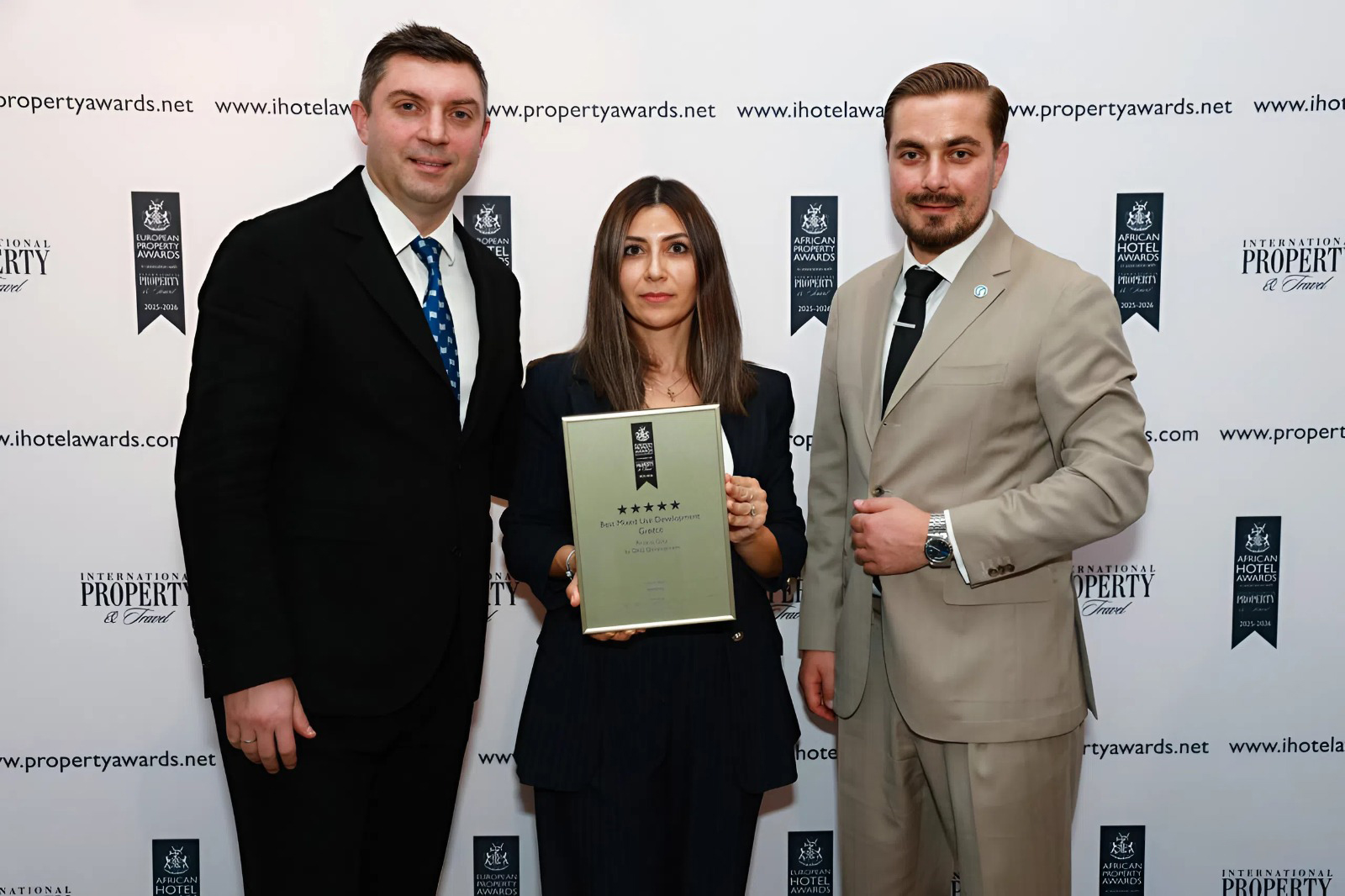 Η DKG Development βραβεύτηκε στα International Property Awards 2025 στο Λονδίνο