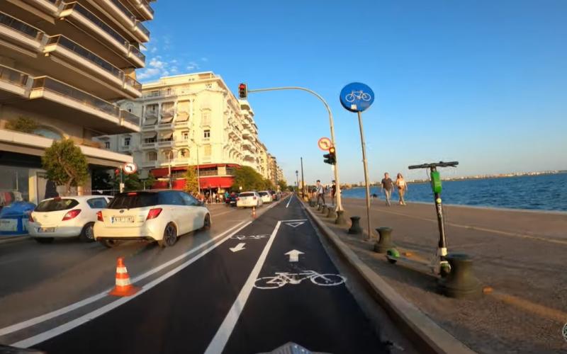 Αναβάθμιση του δικτύου των ποδηλατοδρόμων στο  δήμο Θεσσαλονίκης
