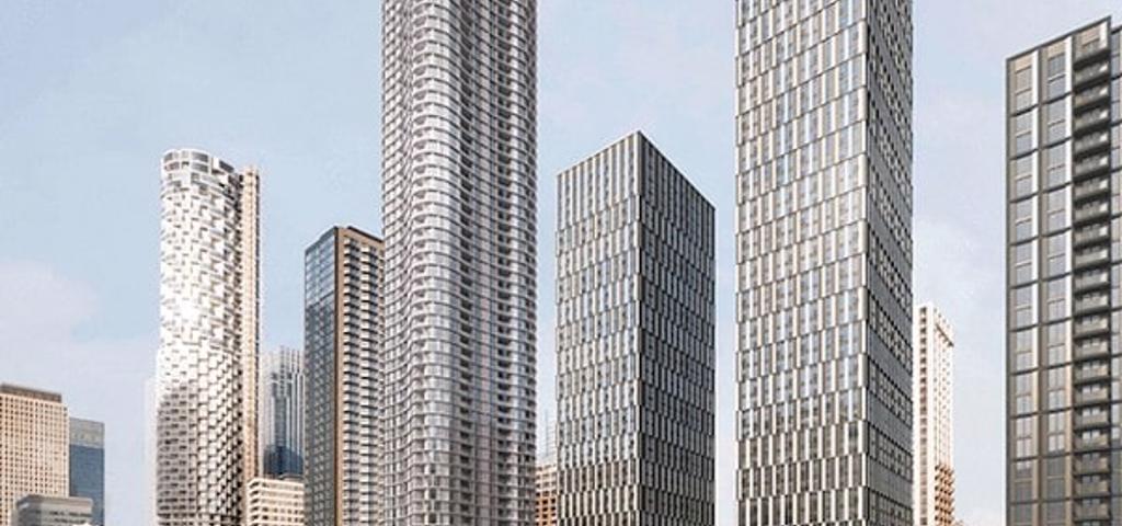 Canary Wharf Group receives £535m loan for Wood Wharf BTR