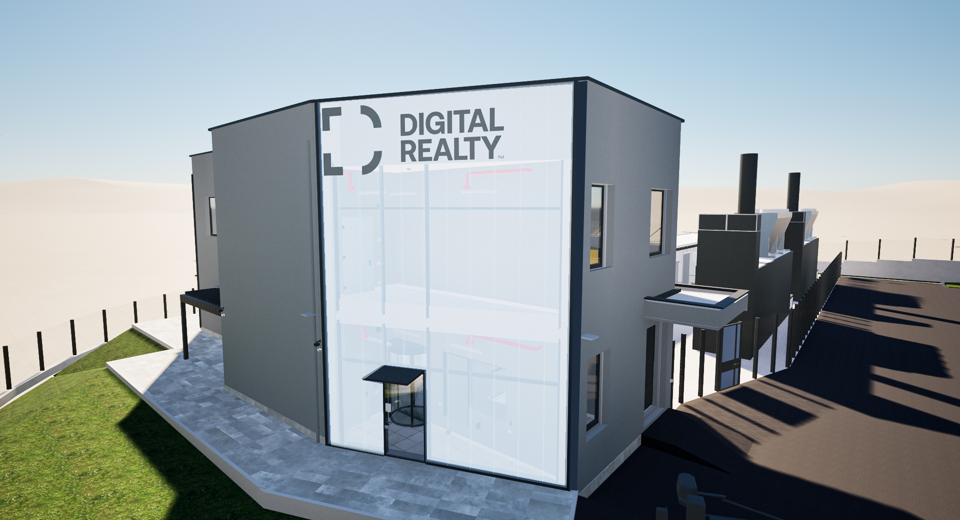 Πώς προχωρά η κατασκευή του data center της Digital Realty στην Κρήτη