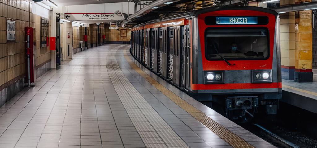 Στις ράγες οι αναβαθμισμένοι συρμοί της Γραμμής 1 Στις ράγες οι αναβαθμισμένοι συρμοί της Γραμμής 1