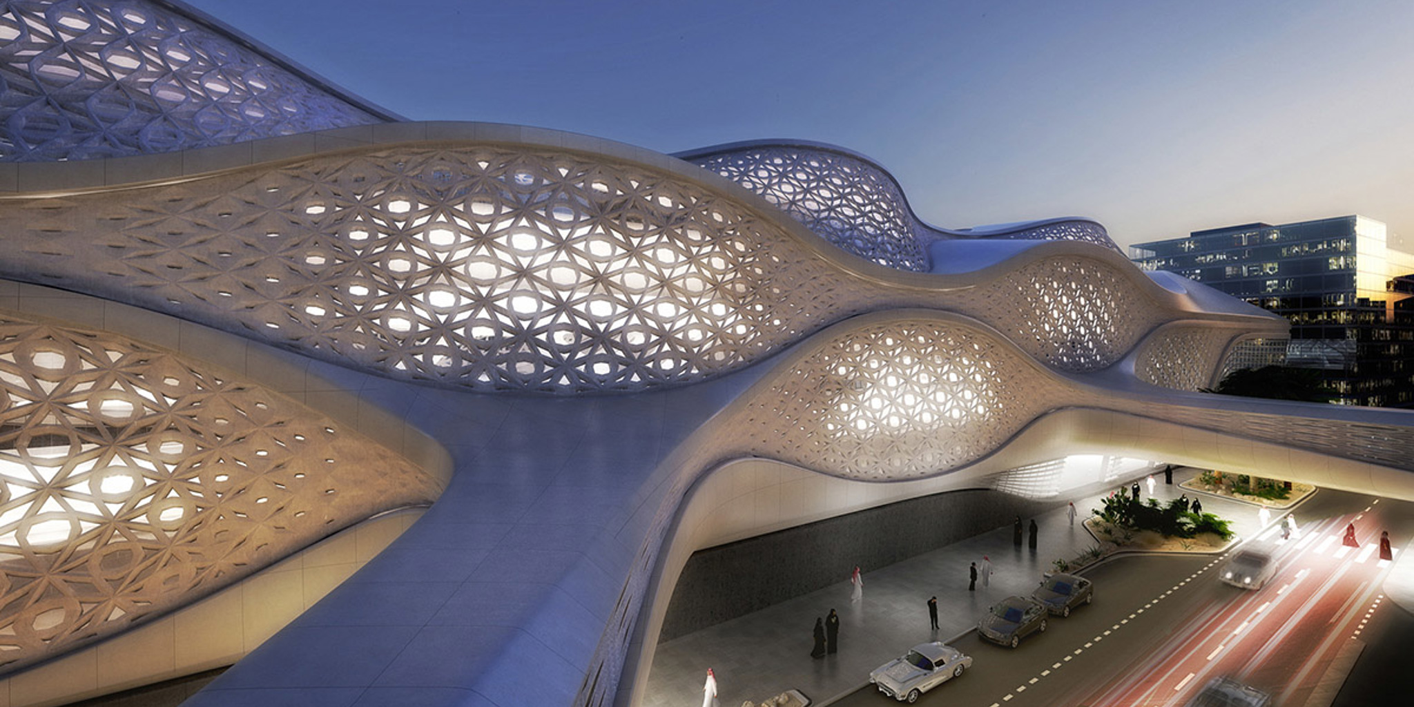 Cutting edge technology in Riyadh' new metro station