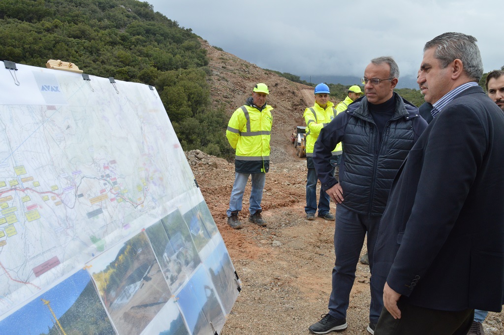 Πώς προχωρά το οδικό έργο Μπράλος – Άμφισσα