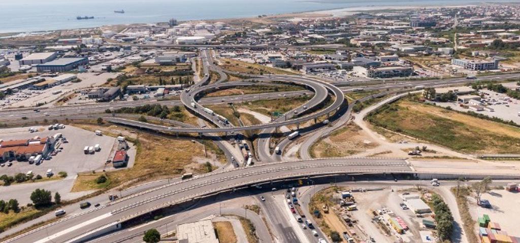 Στην κυκλοφορία η οδός Πόντου, στον ανισόπεδο κόμβο Κ16 Στην κυκλοφορία η οδός Πόντου, στον ανισόπεδο κόμβο Κ16