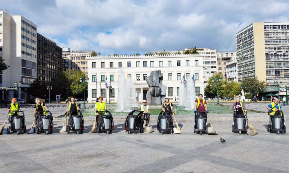 Εκσυγχρονίζεται ο εξοπλισμός καθαριότητας της Αθήνας 