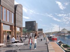 Η Galmstrup Architects ανακατασκευάζει ψαραγορά της δεκατίας του '60 στη Σκωτία