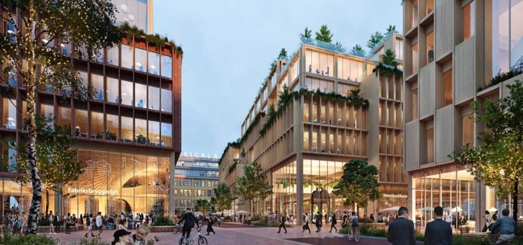 Η μεγαλύτερη ξύλινη πόλη του κόσμου θα κατασκευαστεί στη Στοκχόλμη