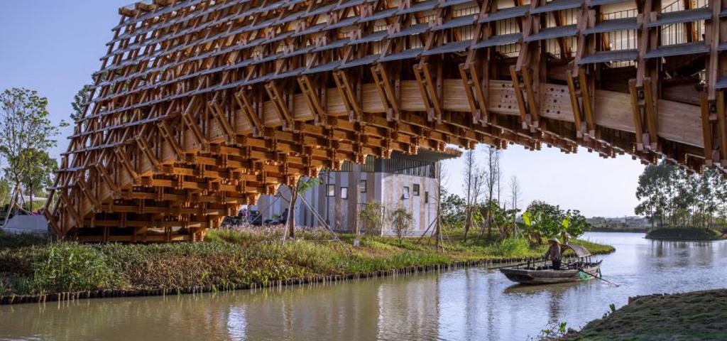 The revival of timber and wood's use in infrastructure projects