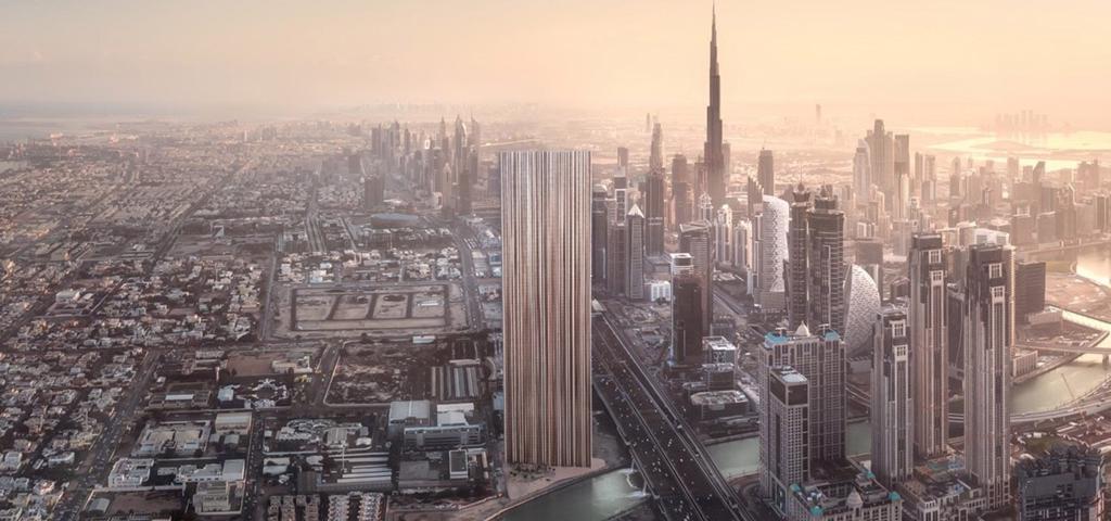 Τα οροφοδιαμερίσματα του νέου ασυνήθιστα στενού ουρανοξύστη στο Ντουμπάι Τα οροφοδιαμερίσματα του νέου ασυνήθιστα στενού ουρανοξύστη στο Ντουμπάι